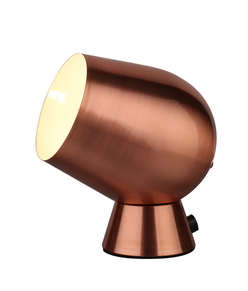 TABLE LAMP SES (Max. 25W HAL) IP20 Touch Lamp Copper 2YR
