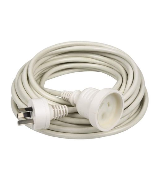 EXTENSION LEAD White 10A 7m