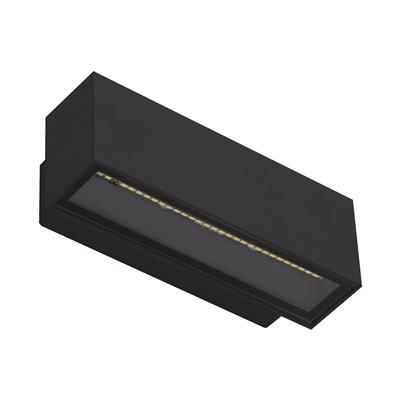 BLOCK-WIDE 12W LED 240V W/B BLK