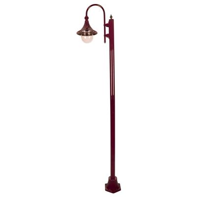 MONACO 1LT 2.4M POSTLIGHT E27 BURGUNDY