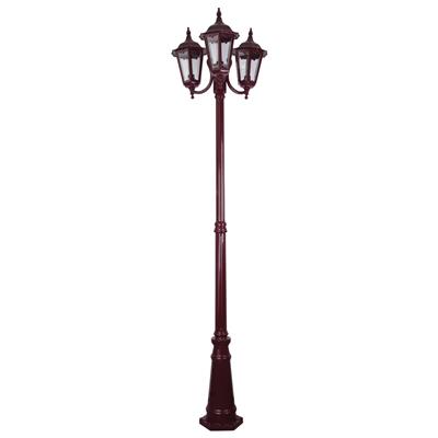 CHESTER 3LT 2.4M POSTLIGHT B22 BURGUNDY