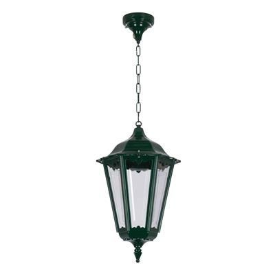 CHESTER-LARGE CHAIN PENDANT B22 GREEN