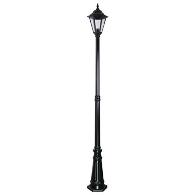 TURIN 1LT 2.37M POSTLIGHT B22 BLACK