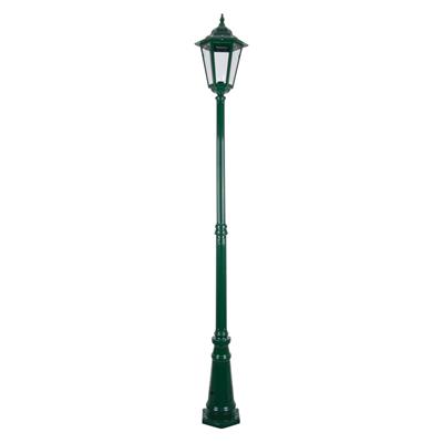 TURIN LARGE 1LT 2.45M POSTLIGHT B22 GREEN