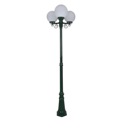 SIENA 3LT 2.35M 250MM OPAL POSTLIGHT GREEN
