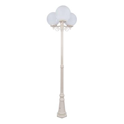 SIENA 3LT 2.4M 300MM OPAL POSTLIGHT BEIGE