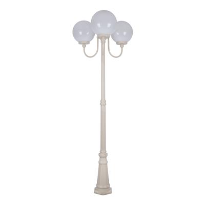 LISBON 3LT 2.29M 300MM OPAL POSTLIGHT BEIGE