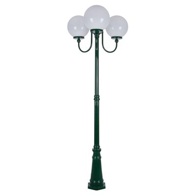 LISBON 3LT 2.29M 300MM OPAL POSTLIGHT GREEN