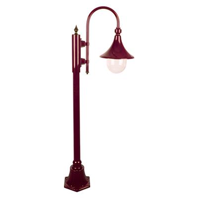 MONACO 1LT 1.35M POSTLIGHT E27 BURGUNDY