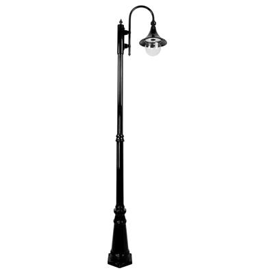 MONACO 1LT 2.35M POSTLIGHT E27 BLACK