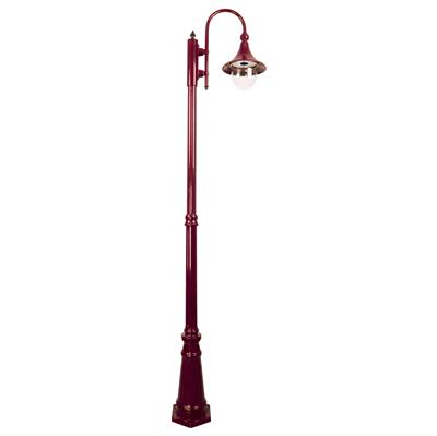 MONACO 1LT 2.35M POSTLIGHT E27 BURGUNDY