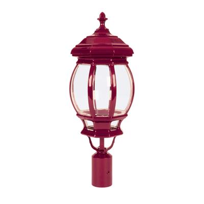 VIENNA-LARGE POST TOP B22 BURGUNDY