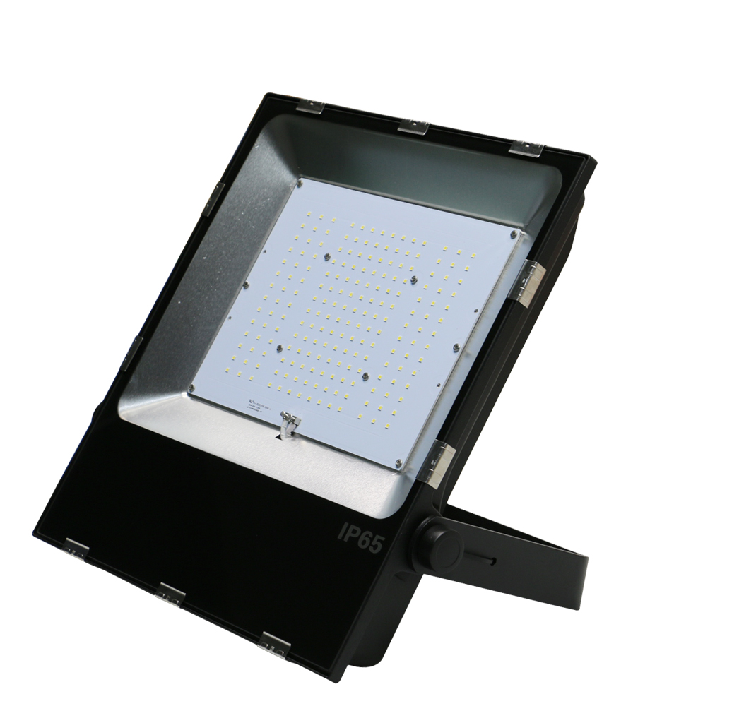 FLOOD LED BLK 200W SMD 5000K IP65 1.5MFP 120D (22000 Lumens) IPA