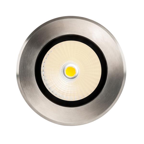 In-ground Uplighter Round, 210mm 316 Stainless Steel Face