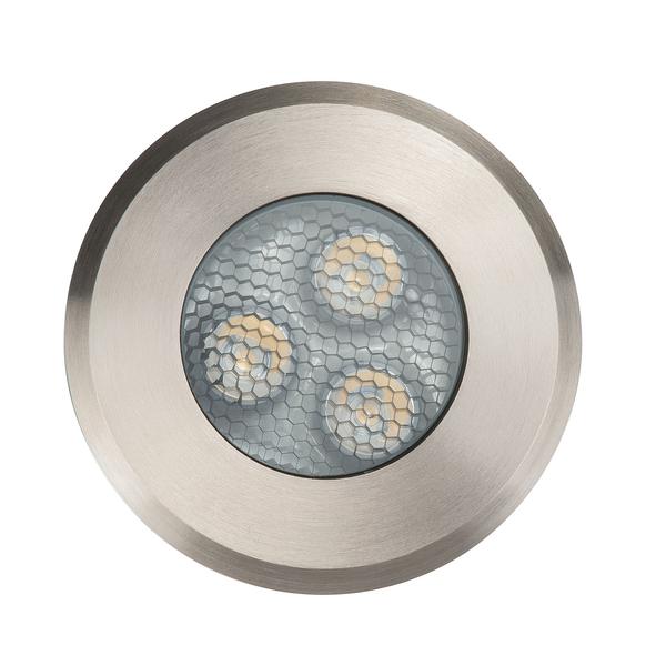 In-ground Uplighter Round, 100mm Face, 316 Stainless Steel