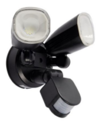 MEGA SPOT LED 2 x 12W 3CCT WITH SENSOR [UG-UOW031SEN-BLK-3CCT] - $84.00 ...