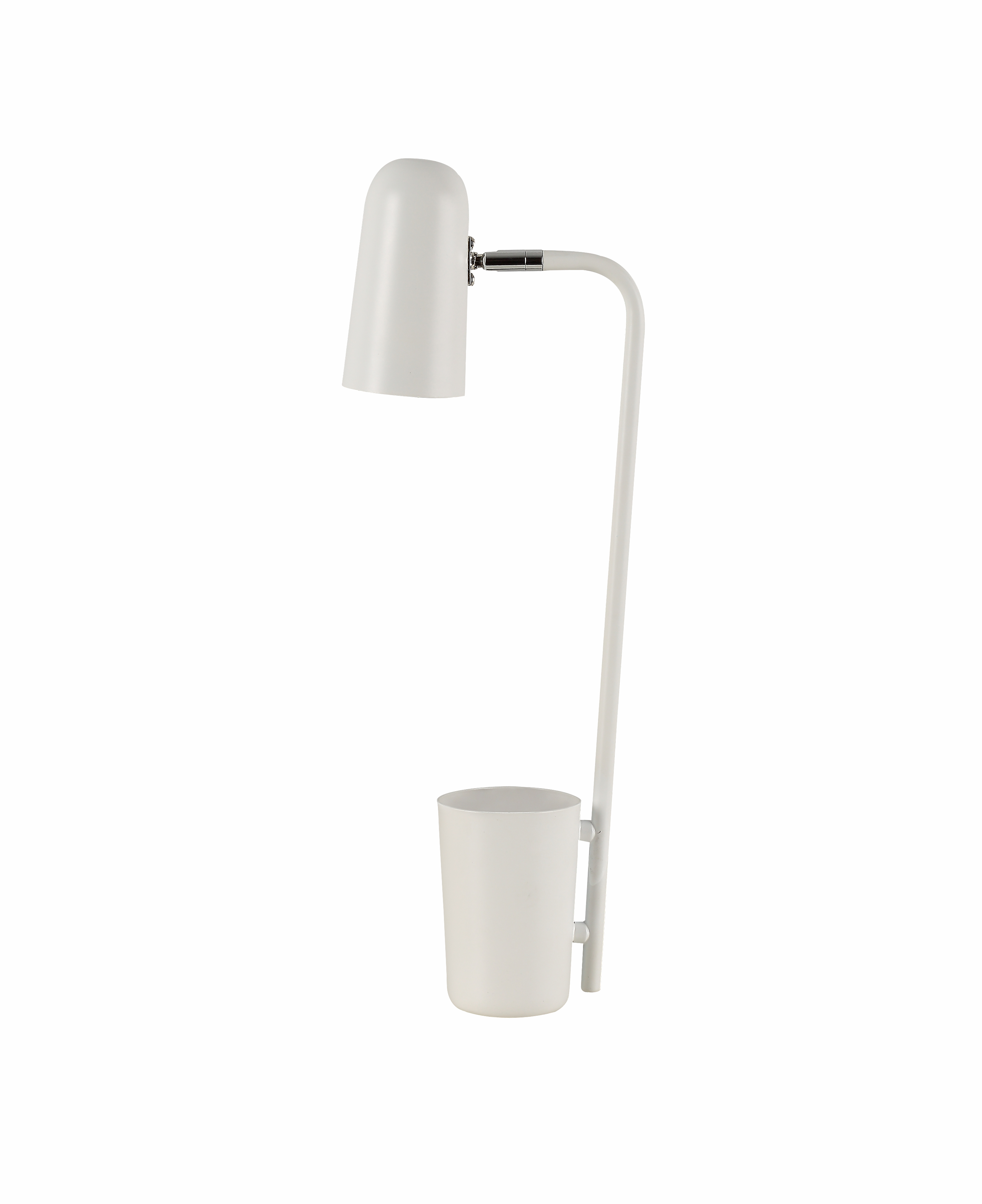 TABLE LAMP SES Matte WH W160mm x H490mm WTY 1YR