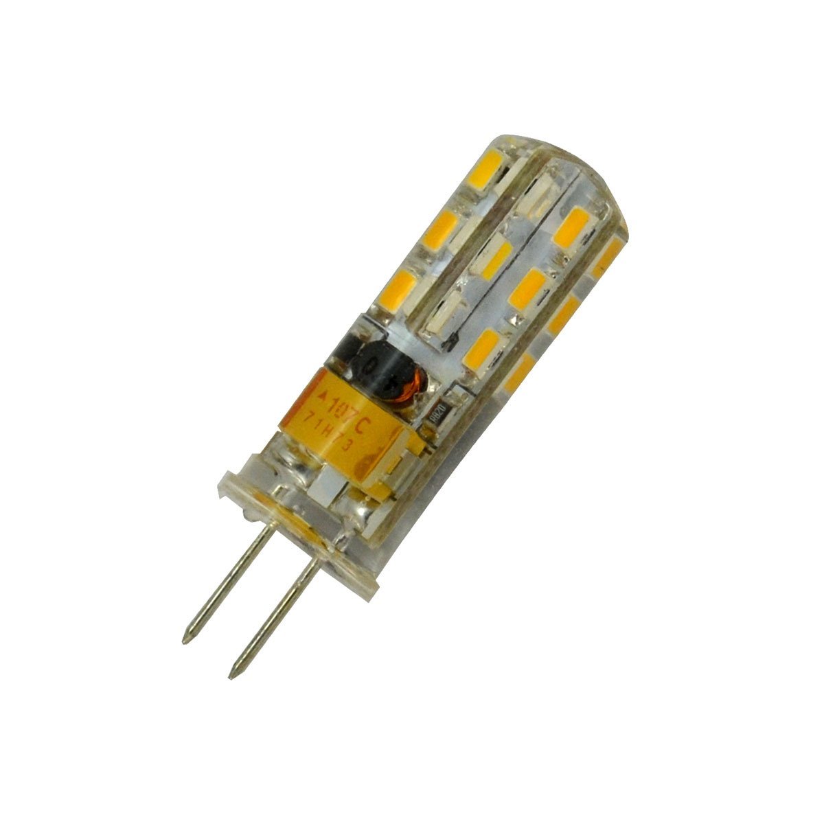 SMD LED Round Bi Pin 12V 1.5W, works on electronic transformers