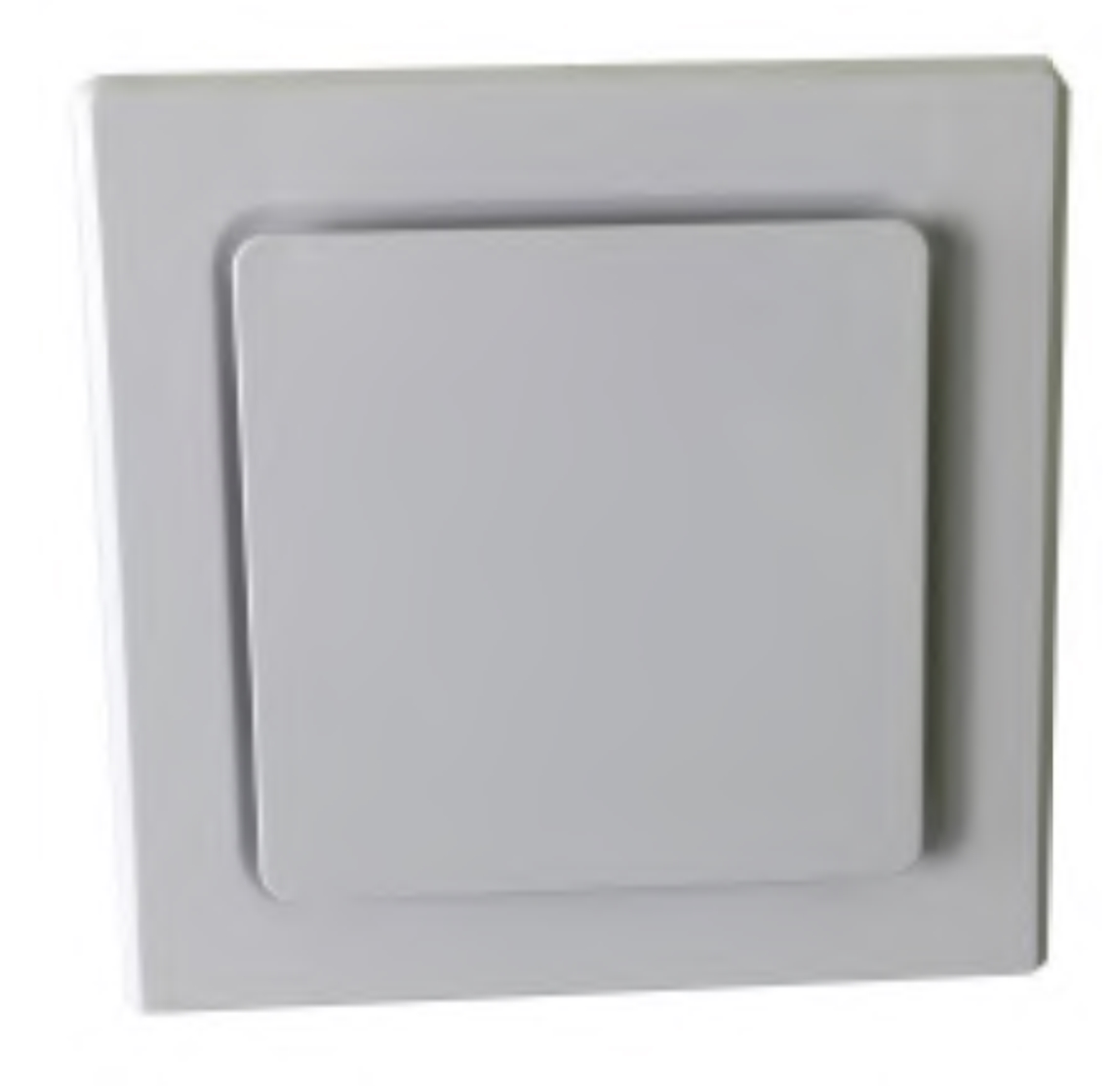 Square 8 Inch high efficiency exhaust fan excellent air flow of