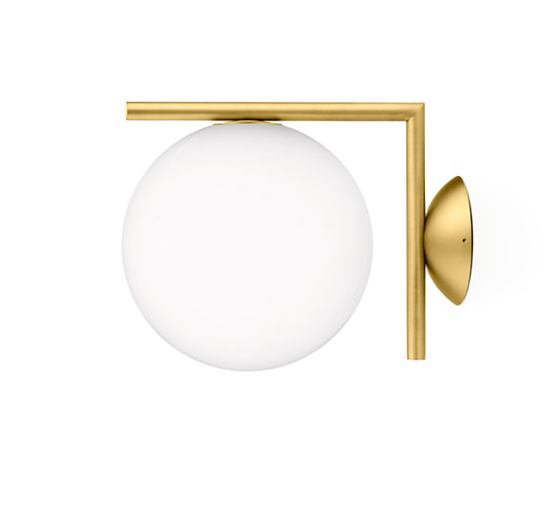 Ball Wall Light in 300mm , frosted glass