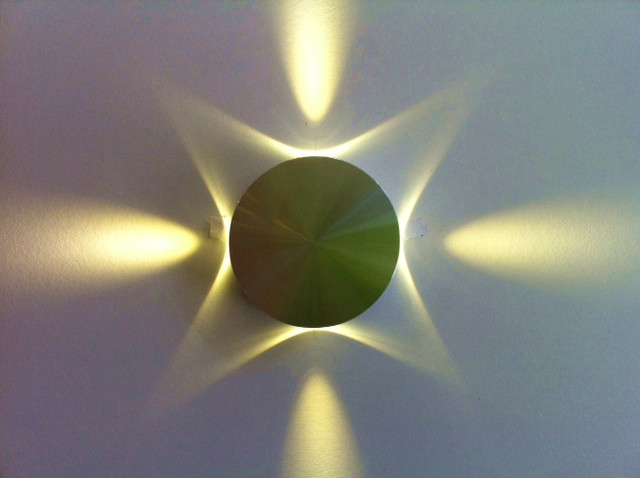 Round / Square STAR 4 Way Led Interior wall light 12VDC Constan