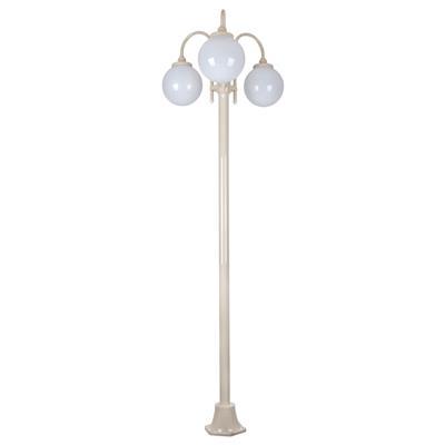 LISBON 3LT 2.4M 250MM BEIGE OPAL POSTLIGHT