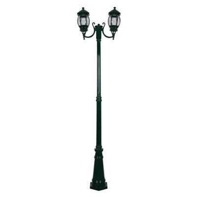 VIENNA 2LT 2.35M POSTLIGHT B22 GREEN