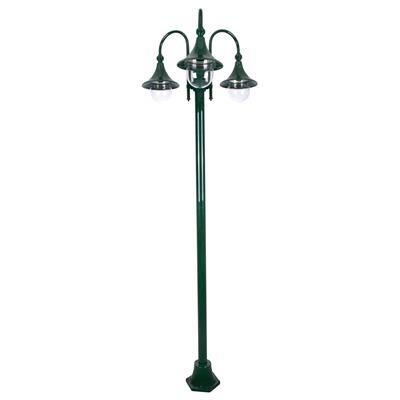 MONACO 3LT 2.4M POSTLIGHT E27 GREEN