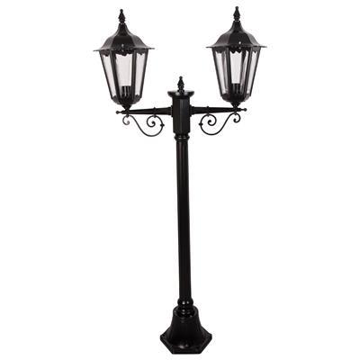 CHESTER 2LT 1.49M POSTLIGHT B22 BLACK