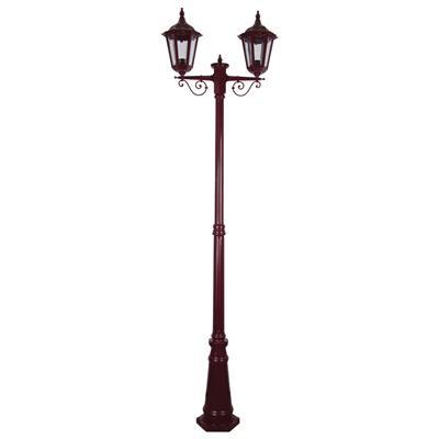 CHESTER 2LT 2.47M POSTLIGHT B22 BURGUNDY