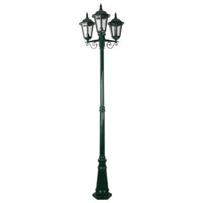 CHESTER 3LT 2.47M POSTLIGHT B22 GREEN