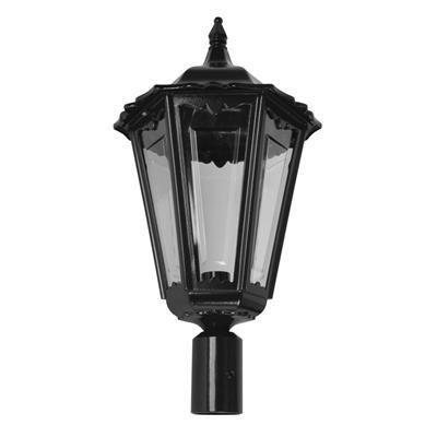 CHESTER-LARGE POST TOP B22 BLACK