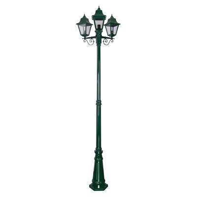 PARIS 3LT 2.45M POSTLIGHT B22 GREEN
