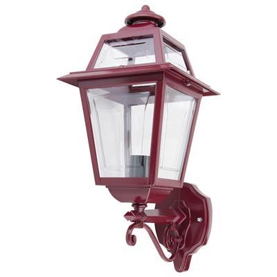 AVIGNON WALL BRACKET UP S-ARM B22 BURGUNDY