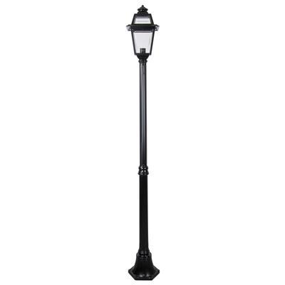 AVIGNON 1LT 1.9M POSTLIGHT B22 BLACK