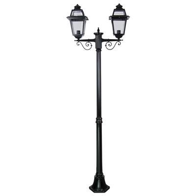 AVIGNON 2LT 2.05M POSTLIGHT B22 BLACK