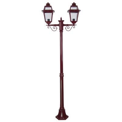 AVIGNON 2LT 2.05M POSTLIGHT B22 BURGUNDY