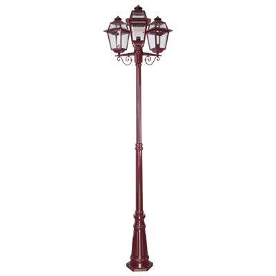 AVIGNON 3LT 2.4M POSTLIGHT B22 BURGUNDY