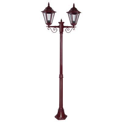 TURIN 2LT 2.11M POSTLIGHT B22 BURGUNDY