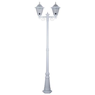 TURIN 2LT 2.47M POSTLIGHT B22 WHITE