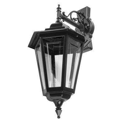 TURIN LARGE WALL BRACKET DOWN B22 BLACK