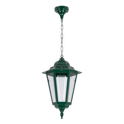 TURIN LARGE CHAIN PENDANT B22 GREEN