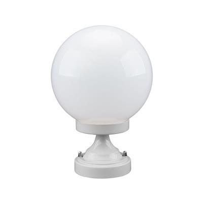 SIENA SMALL PILLAR POST 200MM OPAL E27 WHITE