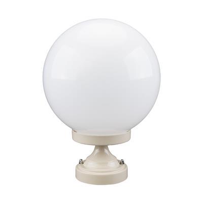 SIENA SMALL PILLAR POST 250MM OPAL E27 BEIGE