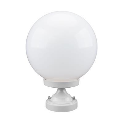 SIENA SMALL PILLAR POST 250MM OPAL E27 WHITE
