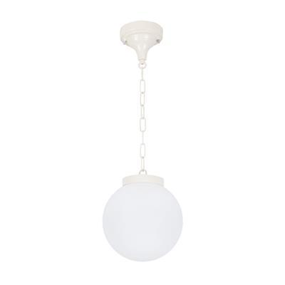 SIENA CHAIN PENDANT 200MM OPAL E27 BEIGE
