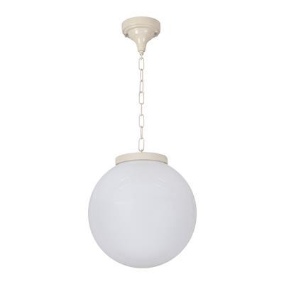 SIENA CHAIN PENDANT 300MM OPAL E27 BEIGE