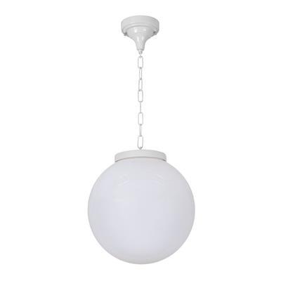 SIENA CHAIN PENDANT 300MM OPAL E27 WHITE