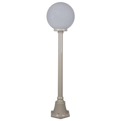 SIENA 1LT 1.25M 300MM OPAL POSTLIGHT BEIGE