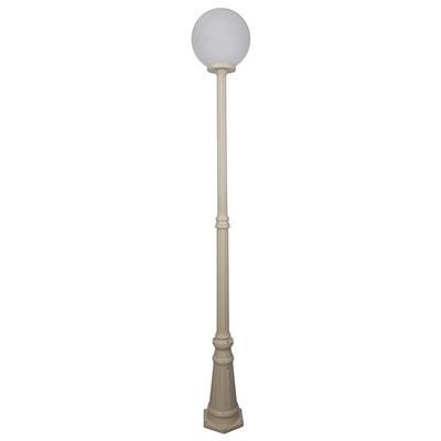 SIENA 1LT 2.26M 300MM OPAL POSTLIGHT BEIGE
